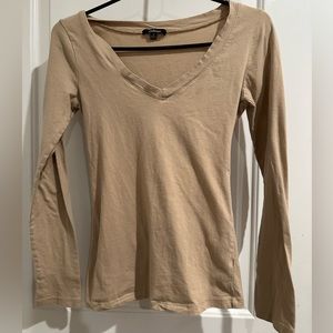 Women’s Tan Long Sleeve